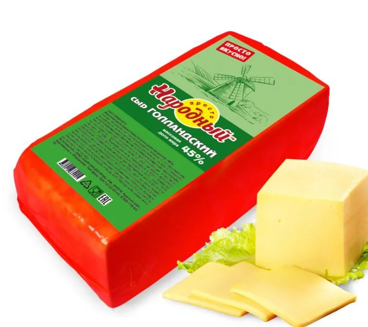сыр Голландский 45% «Просто народный» в Москве