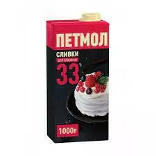 сливки Петмол 33% в Москве