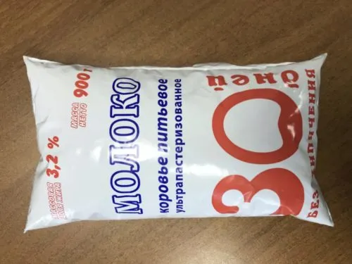 фотография продукта Молоко у/пастеризов. 3.2% ГОСТ ДП