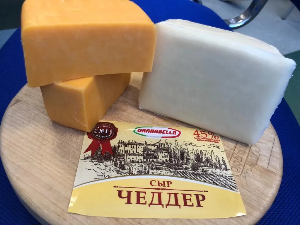 сыр Чеддер 50% оранжевый, Mr Chedd,2,5кг в Москве 3